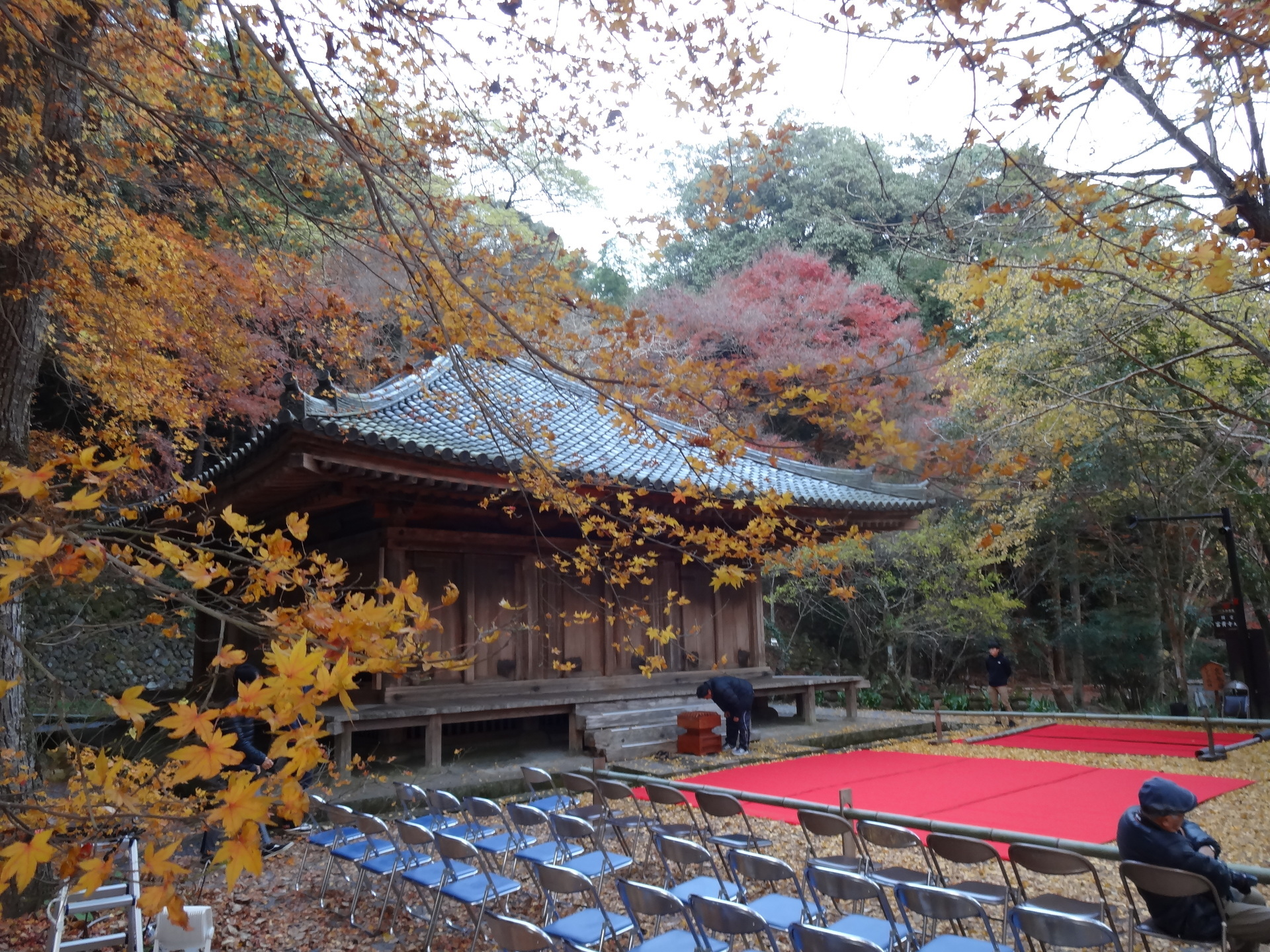 荘厳なたたずまいの 富貴寺 は 紅葉もいよいよ終盤だ わくわく移住生活 豊後高田で田舎ぐらし